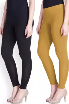 Lyra Multicolour Free Size Ankle Leggings