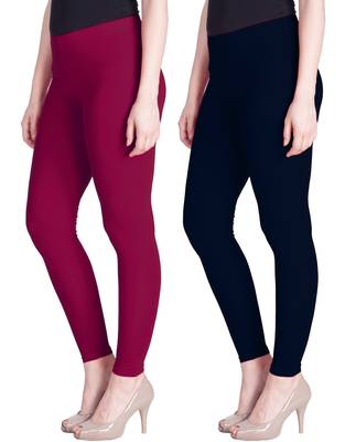 Lyra Multicolour Free Size Ankle Leggings 1