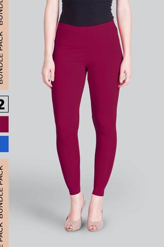 Lyra Multicolour Free Size Ankle Leggings