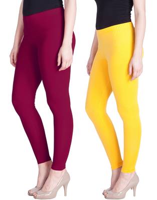 Lyra Multicolour Free Size Ankle Leggings 1