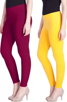Lyra Multicolour Free Size Ankle Leggings