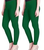 Lyra Pak.Green Free Size Ankle Leggings