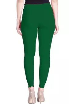 Lyra Pak.Green Free Size Ankle Leggings