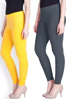 Lyra Multicolour Free Size Ankle Leggings