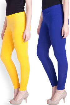 Lyra Multicolour Free Size Ankle Leggings