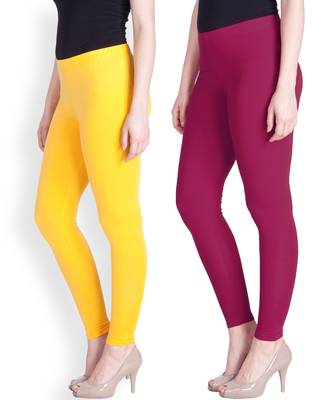 Lyra Multicolour Free Size Ankle Leggings 1