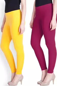 Lyra Multicolour Free Size Ankle Leggings