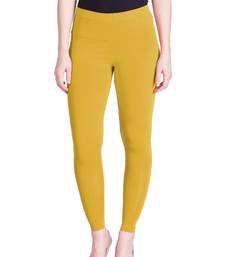 Lyra True Gold Free Size Ankle Leggings