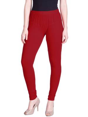 Lyra Parry Red Free Size Churidar Leggings 1