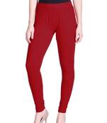 Lyra Parry Red Free Size Churidar Leggings