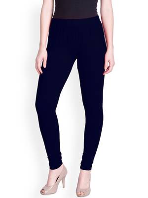 Lyra Deep Navy Free Size Churidar Leggings 1