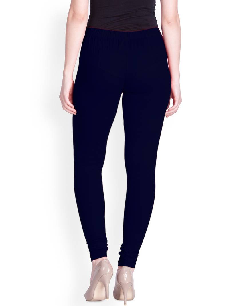 Lyra Deep Navy Free Size Churidar Leggings