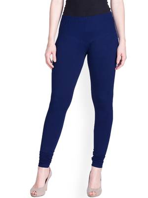 Lyra Royal Blue Free Size Churidar Leggings 1