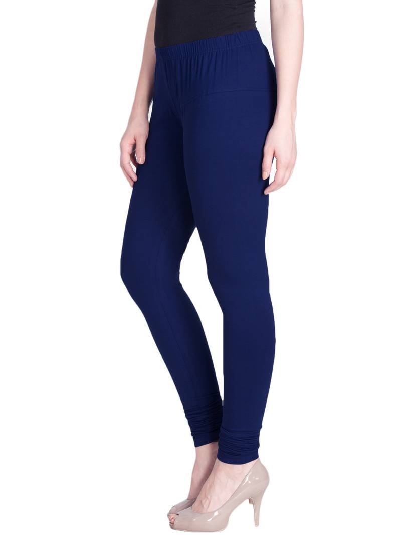 Lyra Royal Blue Free Size Churidar Leggings