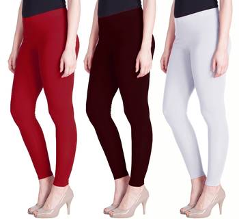 Lyra Multicolour Free Size Ankle Leggings 1
