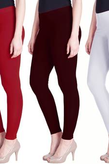 Lyra Multicolour Free Size Ankle Leggings