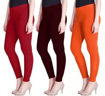Lyra Multicolour Free Size Ankle Leggings 1