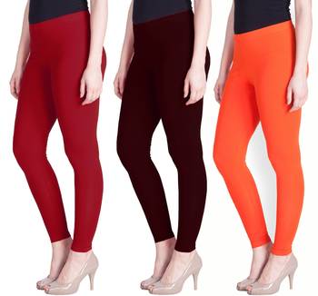 Lyra Multicolour Free Size Ankle Leggings 1