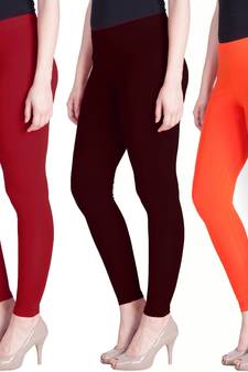 Lyra Multicolour Free Size Ankle Leggings