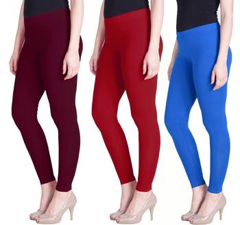 Lyra Multicolour Free Size Ankle Leggings 1