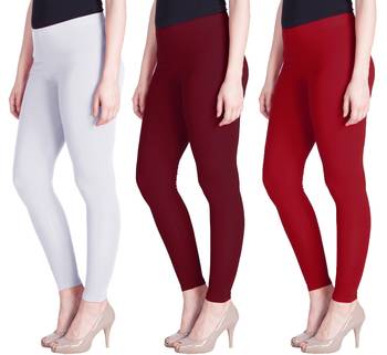 Lyra Multicolour Free Size Ankle Leggings 1