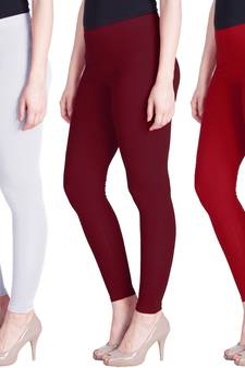 Lyra Multicolour Free Size Ankle Leggings