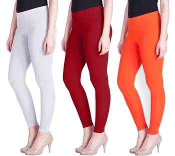 Lyra Multicolour Free Size Ankle Leggings 1