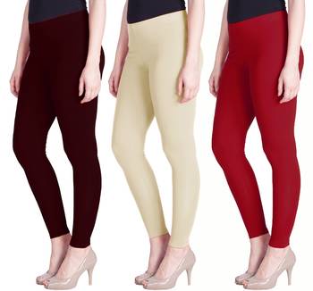 Lyra Multicolour Free Size Ankle Leggings 1