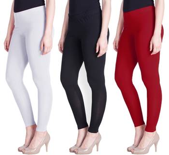 Lyra Multicolour Free Size Ankle Leggings 1