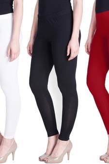 Lyra Multicolour Free Size Ankle Leggings