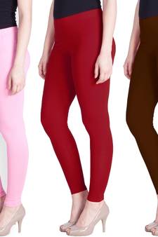 Lyra Multicolour Free Size Ankle Leggings