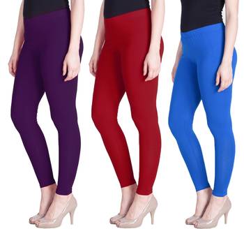 Lyra Multicolour Free Size Ankle Leggings 1