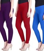 Lyra Multicolour Free Size Ankle Leggings