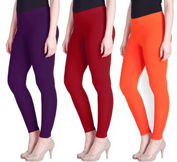 Lyra Multicolour Free Size Ankle Leggings 1