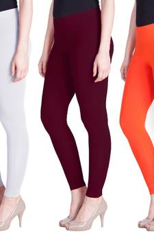 Lyra Multicolour Free Size Ankle Leggings