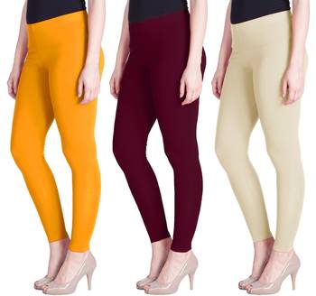 Lyra Multicolour Free Size Ankle Leggings 1