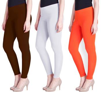 Lyra Multicolour Free Size Ankle Leggings 1