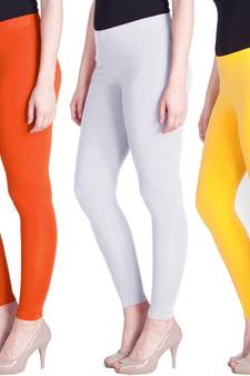 Lyra Multicolour Free Size Ankle Leggings