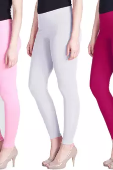 Lyra Multicolour Free Size Ankle Leggings