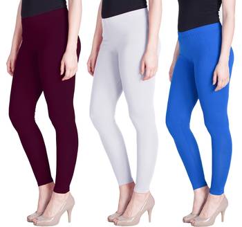 Lyra Multicolour Free Size Ankle Leggings 1