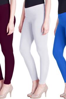 Lyra Multicolour Free Size Ankle Leggings