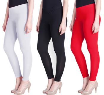 Lyra Multicolour Free Size Ankle Leggings 1
