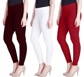 Lyra Multicolour Free Size Ankle Leggings 1