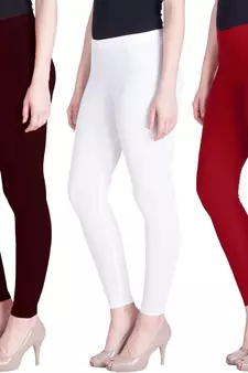 Lyra Multicolour Free Size Ankle Leggings