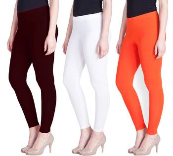 Lyra Multicolour Free Size Ankle Leggings 1