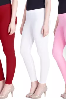 Lyra Multicolour Free Size Ankle Leggings
