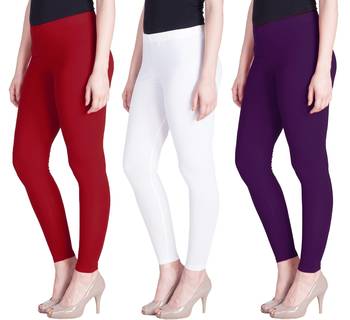 Lyra Multicolour Free Size Ankle Leggings 1