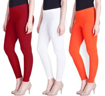 Lyra Multicolour Free Size Ankle Leggings 1