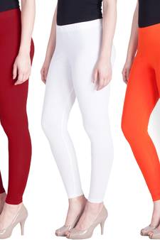 Lyra Multicolour Free Size Ankle Leggings