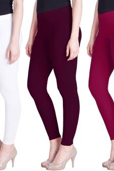 Lyra Multicolour Free Size Ankle Leggings
